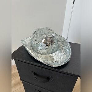 Hand made mirror Disco Ball Cowboy/Cowgirl Hat 🪩🤠